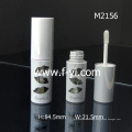 Round Hot Sale Plastic Tube Custom Lipgloss Tube Containers With Brush